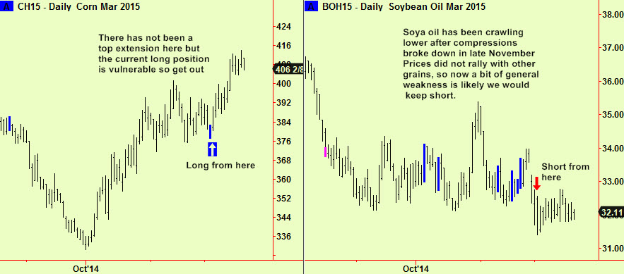Corn and soya oil