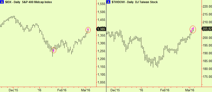 Mid cap & Taiwan top exts