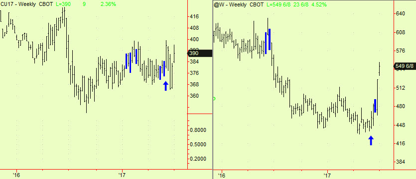Corn & Wheat weekly comps