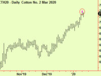 Another top in US stocks, also Cotton. Commodity update